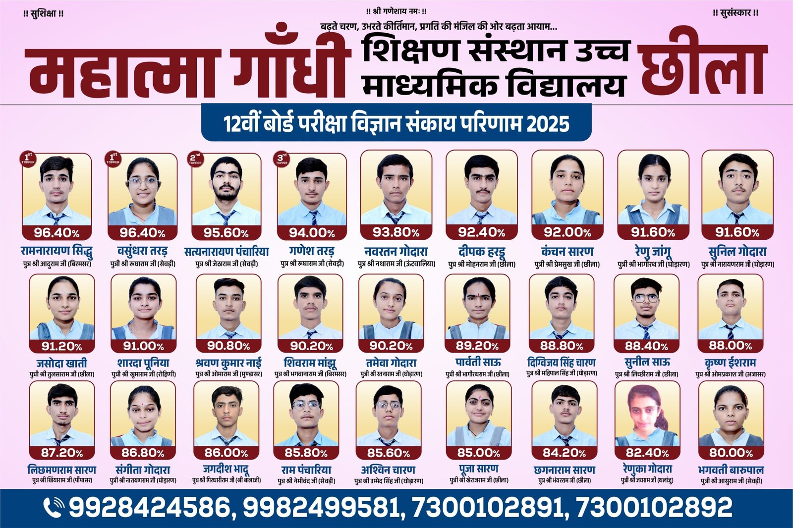 परिणाम झलकियाँ
